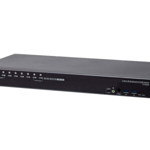 ATEN CS19208-AT-G KVM-переключатель, KVM AUDIO+USB 3.1 Gen1, 1> 8 блоков/портов/port USB/DP, со шнурами USB/DP v1.4/Audio 2x1.8м.