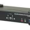 aten cs1922m-at-g kvm-переключатель, dp+kbd+mouse, 1> 2 блока/порта/port usb, c kvm-шнурами dp 2x1.5м.+usb 2х1.8 м.