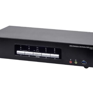 ATEN CS1964-AT-G KVM-переключатель, DP+USB+AUDIO, 1> 4 компьютера/блока/порта/port USB с 3 вых.DispalyPort, со шнурами 2xUSB 3.0 1.8м/6xDisplayPort 1.2 1.5м.