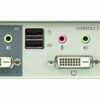 aten cs261-at-g kvm-переключатель, dvi-d+audio+kbd+mouse usb, 2> 1 компьютер, без шнуров