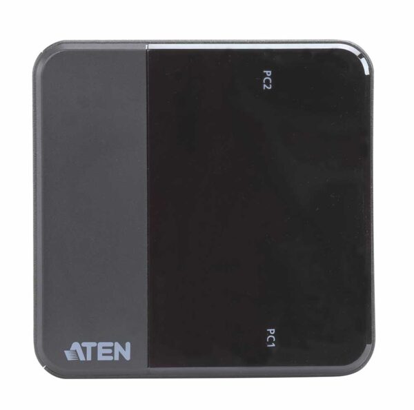 aten cs782dp-at kvm-переключатель, displayport+kbd+mouse+audio, 1> 2 компьютера/блока/порта/port usb, со шнурами usb/audio 2x1.8м + displayport 2х1.5м.