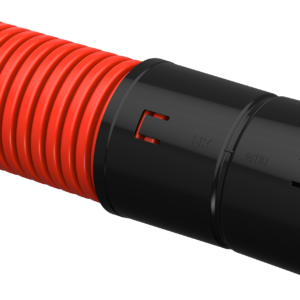 IEK CTG12-110-K04-100-R Труба гофрированная двустенная ПНД d=110мм красная (уп.100м)