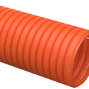 IEK CTG21-40-K09-015 Труба гофрированная ПНД d=40мм с зондом оранжевая тяжелая (уп.15м)