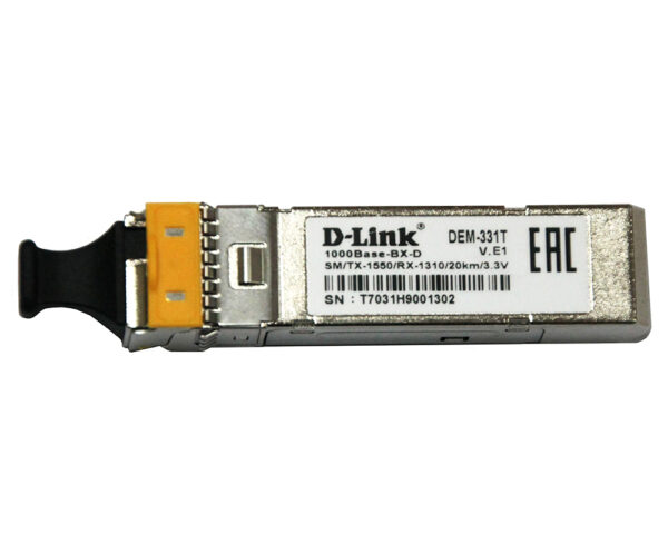 модуль sfp d-link 331t/20km/a1a