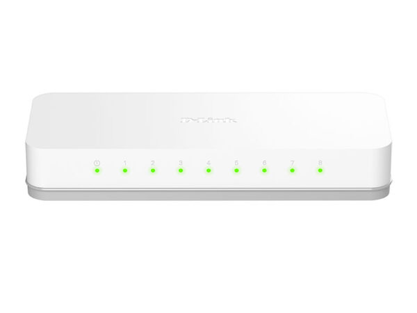 d-link des-1008c/b1a неуправляемый коммутатор с 8 портами 10/100base-tx и функцией энергосбережения