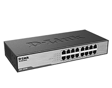 Неуправляемый коммутатор D-Link DES-1016D/H1A