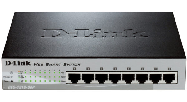 коммутатор d-link des-1210-08p