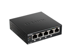 Неуправляемый коммутатор D-Link DGS-1005P