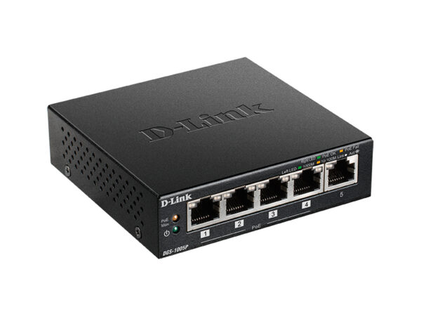 неуправляемый коммутатор d-link dgs-1005p