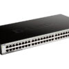 d-link dgs-1052/a1a неуправляемый коммутатор с 48 портами 10/100/1000base-t и 4 комбо-портами 100/1000base-t/sfp