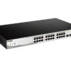 d-link dgs-1210-28mp/fl1a proj настраиваемый коммутатор websmart с 24 портами 10/100/1000base-t и 4 комбо-портами 100/1000base-t/sfp(24 порта с поддержкой poe 802.3af/802.3at (30 вт),poe-бюджет 370 вт