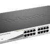 d-link dgs-1210-28p/fl1a управляемый коммутатор 2 уровня с 24 портами 10/100/1000base-t и 4 комбо-портами 100/1000base-t/sfp (24 порта с поддержкой poe 802.3af/802.3at (30 вт), рое-бюджет 193 вт)