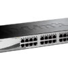 d-link dgs-1210-28/me/dc/a2a управляемый коммутатор 2 уровня с 24 портами 10/100/1000base-t и 4 портами 1000base-x sfp, питание dc 36-72 в