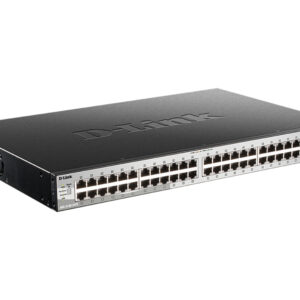 D-Link DGS-3130-54TS/A1A PROJ Управляемый стекируемый коммутатор 3 уровня с 48 портами 10/100/1000Base-T, 2 портами 10GBase-T и 4 портами 10GBase-X SFP+