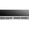 d-link dgs-3130-54ts/a1a proj управляемый стекируемый коммутатор 3 уровня с 48 портами 10/100/1000base-t, 2 портами 10gbase-t и 4 портами 10gbase-x sfp+