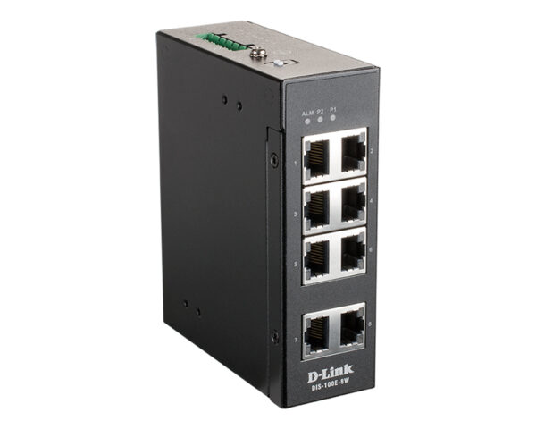 промышленный коммутатор d-link dis-100e-8w