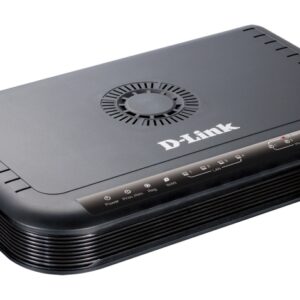 D-Link DVG-5004S Голосовой шлюз с 4 FXS-портами, 1 WAN-портом 10/100Base-TX и 4 LAN-портами 10/100Base-TX