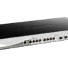 d-link dxs-1210-12tc/a1a/a2a proj настраиваемый коммутатор smart уровня 2+ с 8 портами 10gbase-t, 2 портами 10gbase-x sfp+ и 2 комбо-портами 10gbase-t/10gbase-x sfp+