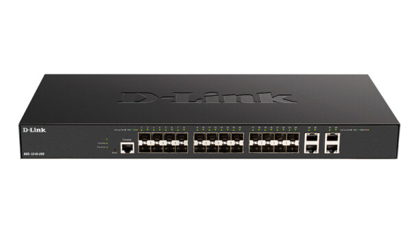 d-link dxs-1210-28s/a1a настраиваемый коммутатор с 24 портами 10gbase-x sfp+ и 4 портами 10gbase-t