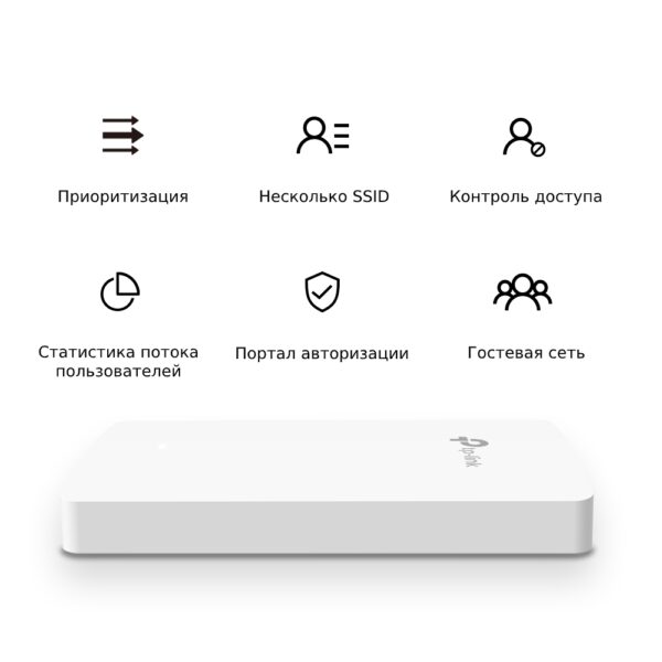 tp-link eap235-wall omada ac1200 настенная гигабитная точка доступа wi-fi с mu-mimo smb