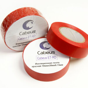 Cabeus ET-RD Изоляционная лента красная 19ммх20мх0.13м