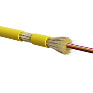 Оптоволоконный кабель 9/125 одномодовый Hyperline FO-DT-IN-9S-12-LSZH-YL 12 волокон