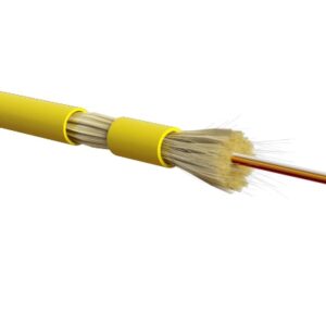 Оптоволоконный кабель 9/125 одномодовый Hyperline FO-DT-IN-9S-4-LSZH-YL 4 волокна