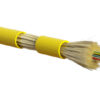 оптоволоконный кабель 9/125 одномодовый hyperline fo-mc3-in-9s-12-lszh-yl 12 волокон
