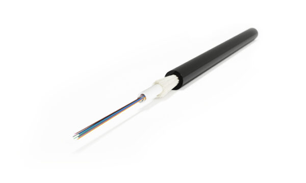 оптоволоконный кабель 62,5/125 многомодовый hyperline fo-st-out-62-8-pe-bk 8 волокон