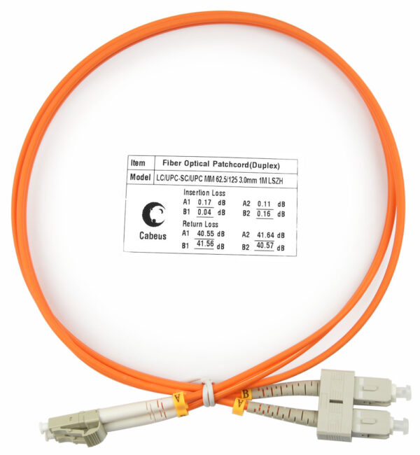 оптический патч-корд cabeus fop-62-lc-sc-1m
