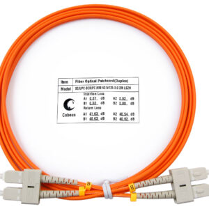 Оптический патч-корд Cabeus FOP-62-SC-SC-2m