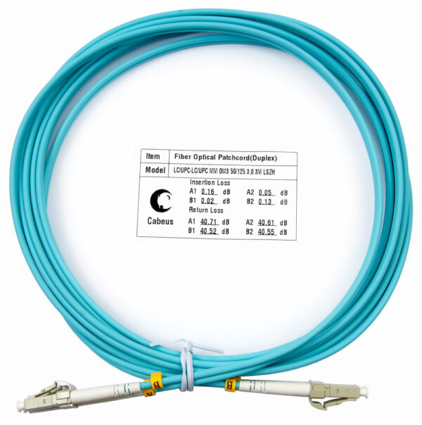 оптический патч-корд cabeus fop-50-lc-lc-3m