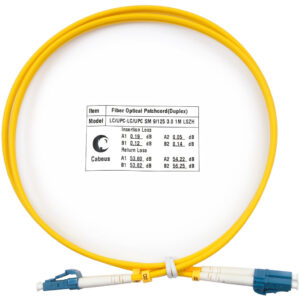 Оптический патч-корд Cabeus FOP(d)-9-LC-LC-1m