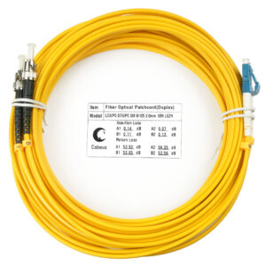Оптический патч-корд Cabeus FOP(d)-9-LC-ST-10m