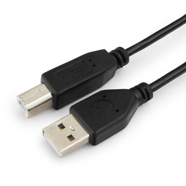 кабель usb 2.0 гарнизон gcc-usb2-ambm-1.8m, am/bm, 1.8м, пакет