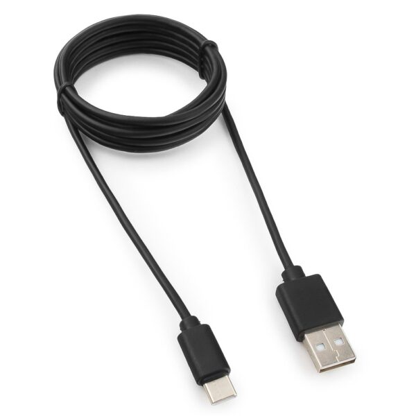 кабель usb гарнизон gcc-usb2-amcm-6, usb2.0 am/ usb3.1 type-c, 1.8м, пакет