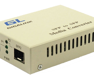 GIGALINK GL-MC-SFPG-SFPG Медиаконвертер из SFP в SFP, 1Гбит/c (GL-GS-SFP)