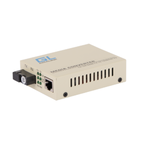 GIGALINK GL-MC-UTPF-SC1F-18SM-1550-N Медиаконвертер из UTP, 100Мбит/c в WDM, без LFP, SM, SC, Tx:1550/Rx:1310, 18 дБ (до 20 км)