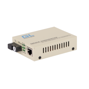GIGALINK GL-MC-UTPF-SC1G-18SM-1310-N Медиаконвертер из UTP, 100/1000Мбит/c в WDM, без LFP, SM, SC, Tx:1310/Rx:1550, 18 дБ (до 20 км)