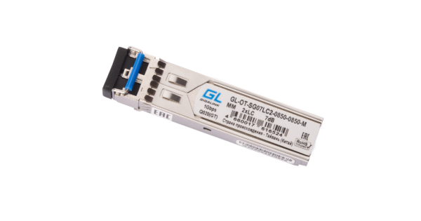 gigalink gl-ot-sg07lc2-0850-0850-m модуль sfp, 1гбит/c, два волокна мm, 2xlc, 850 нм, 7 дб (до 550 м) sx