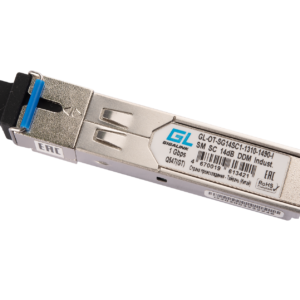 GIGALINK GL-OT-SG14SC1-1310-1490-I Модуль промышленный SFP, WDM, 1Гбит/c, одно волокно SM, SC, Tx:1310/Rx:1490 нм, DDM, 14 дБ (до 20 км) -40C