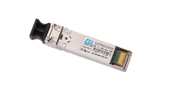 gigalink gl-ot-st14lc2-1310-1310 модуль sfp+, 10гбит/с, два волокна, sm, 2хlc, 1310 нм, 14 дб (до 40 км) ddm