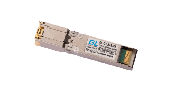 gigalink gl-ot-strj45 модуль sfp+ 10g, медь кат.6 (20м), кат. 6а (30м), ethernet 10g, (до 30м)