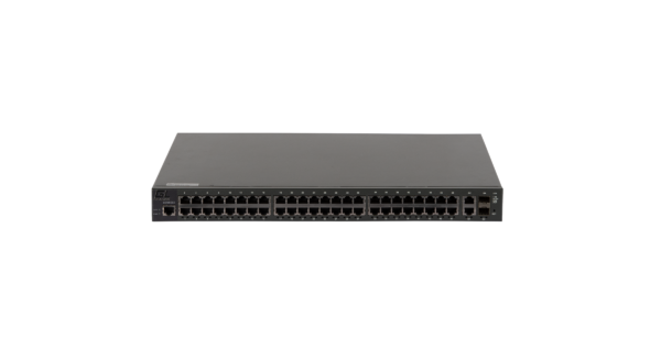 gigalink gl-sw-f204-50 управляемый коммутатор l2, 48 base-tx 10/100mb/s портов, 2 10/100/1000 base-tx, 2 sfp 1000mb/s, 1 console. 1u 19", 220v