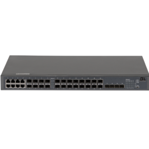 GIGALINK GL-SW-G201-28SC Управляемый коммутатор L2+ , 16 портов 1000Base-X SFP, 8 комбо-портов 100/1000Base-T/SFP, 4 порта 1/10GE SFP+