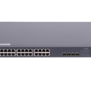 GIGALINK GL-SW-G204-28P Управляемый коммутатор L2 POE 24 BASE-TX 10/1001000Mb/s POE, 4 1/10G SFP+, 1 Console. 1U 19", 220V, 400W