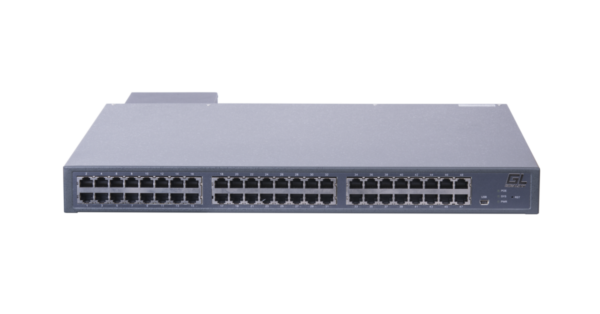 gigalink gl-sw-g304-56p управляемый коммутатор l3 poe 48 base-tx 10/1001000mb/s poe, 8* 1/10g sfp+, 1 console miniusb. 2 слота блоков питания, 1u 19" бюджет poe 720w, 220vac 1100w,