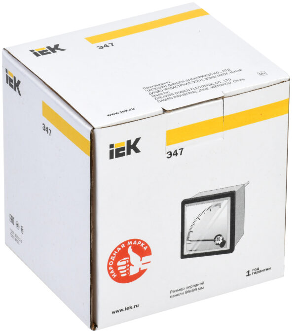 iek ipa20-6-1500-e амперметр э47 96х96мм 1500/5а кл. точн. 1.5