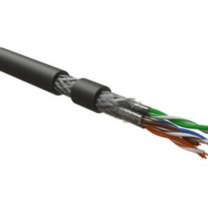 Кабель для сетей Industrial Ethernet Hyperline ISFTP4-C6-P23/7-SHF1-BK