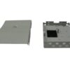 кн-sc-8 мини бокс оптический настенный на 8 sc (lc duplex) со сплайс пластиной mini (без пигтейлов и проходных адаптеров)